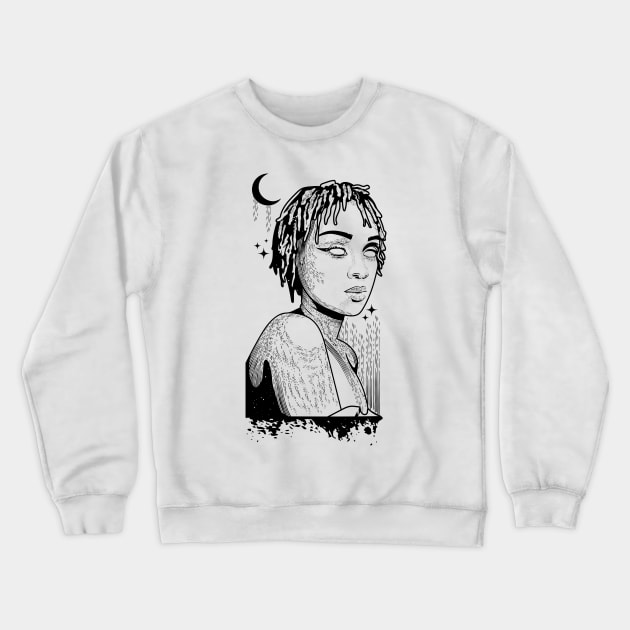 Spooky girl Crewneck Sweatshirt by Frajtgorski